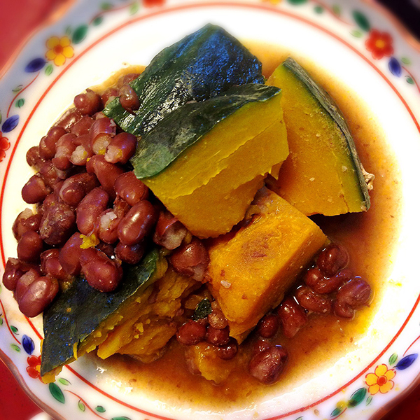 かぼちゃと小豆のいとこ煮