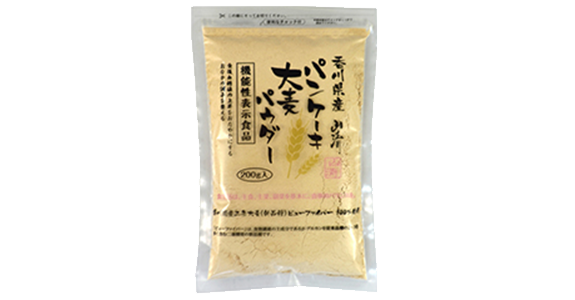 パンケーキ大麦パウダー