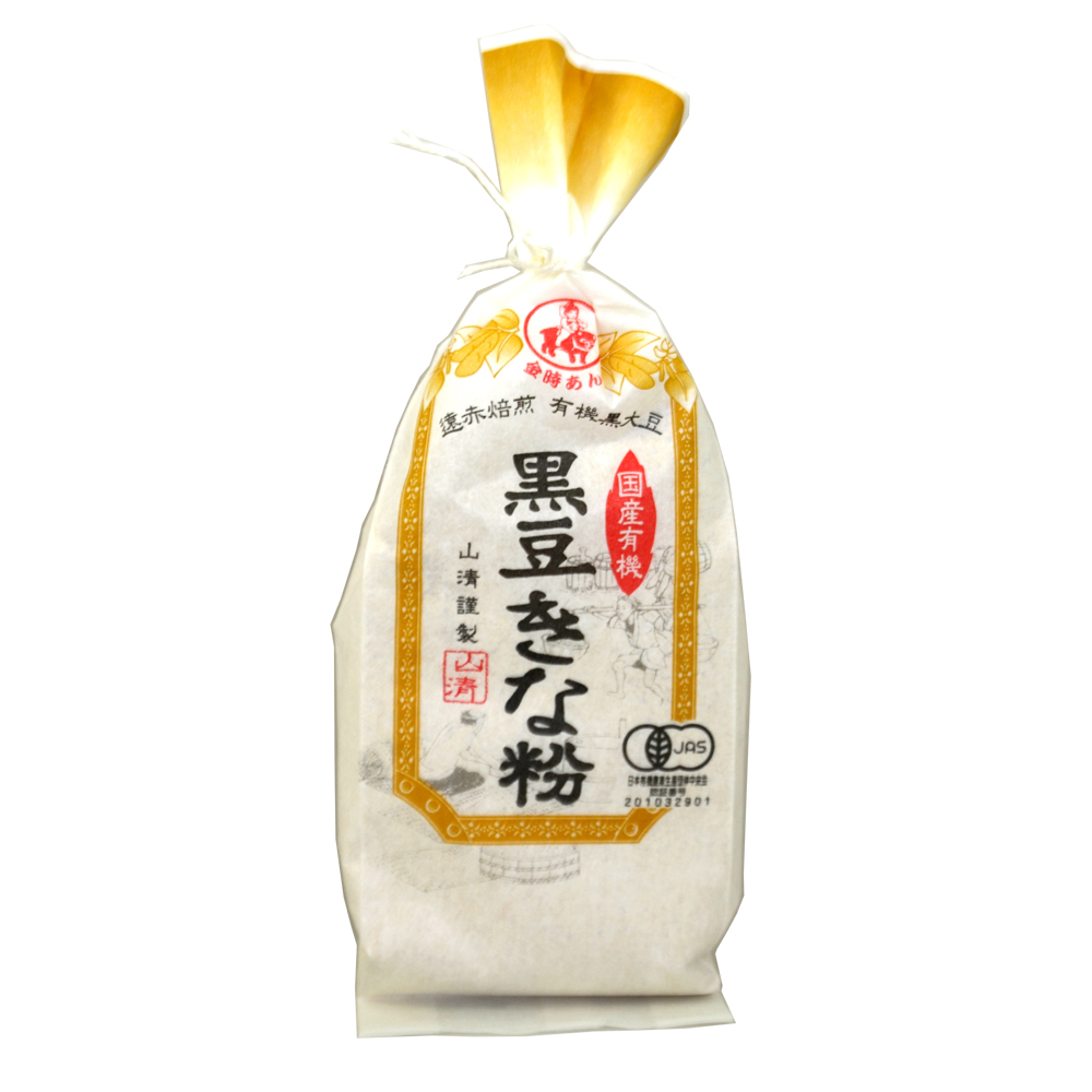 国産有機黒豆きな粉　和粉100g