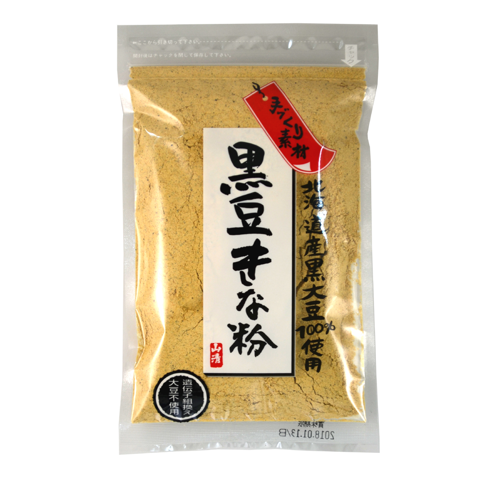 手づくり素材 北海道産黒豆きな粉 80g