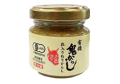 有機粒入りねりからし 新発売‼