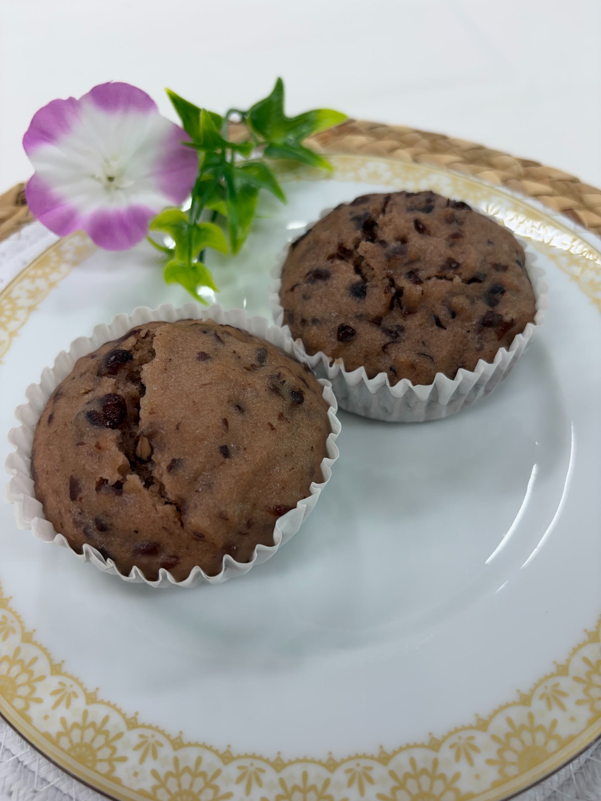 小豆蒸しパン