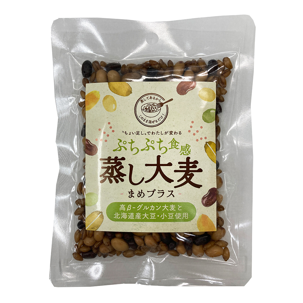 ぷちぷち食感蒸し大麦 まめプラス